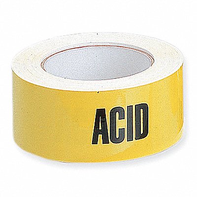 HARRIS 2X90FTACID Pipe Marker Acid 2 in W