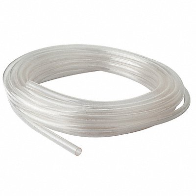 NORWELL ACF00036 Tubing Clear 1/2 in Inside Dia 50 ft.