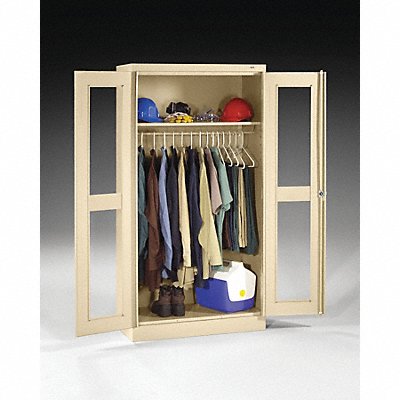 TENNSCO CVD1471SAND Storage Cabinet 72 x36 x18 Sand 1Shlv
