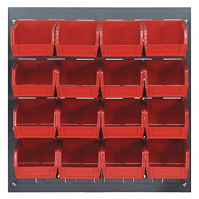 QUANTUM STORAGE SYSTEMS QLP181922016RD Louvrd Bnch Rk 1/4x20x18in Load Capacity 175lb