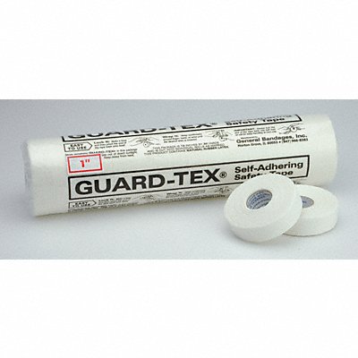GUARD-TEX 410081 E1699 First Aid Tape 30yd 1 W White PK12