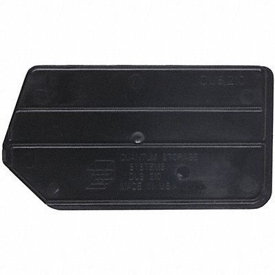 QUANTUM STORAGE SYSTEMS DUS210 Divider 3 7/16 in Black 6 PK6