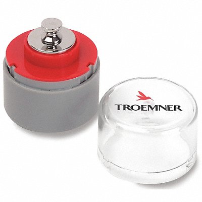 TROEMNER 70174 Weight Cylinder 100g Alloy 8 SS Class 4
