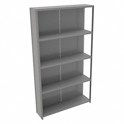 TENNSCO QC54812AB Metal Shelving Cap 500 lb 12inx84inx48in