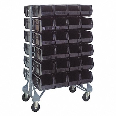 QUANTUM STORAGE SYSTEMS MQRU12D23948BK F1603 MoBinRailRk (48)7inx8 1/4inx10 3/4in