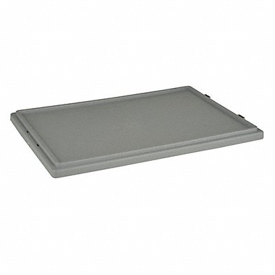 QUANTUM STORAGE SYSTEMS LID301GY E1892 Lid Grey Polyethylene 26 5/8 in