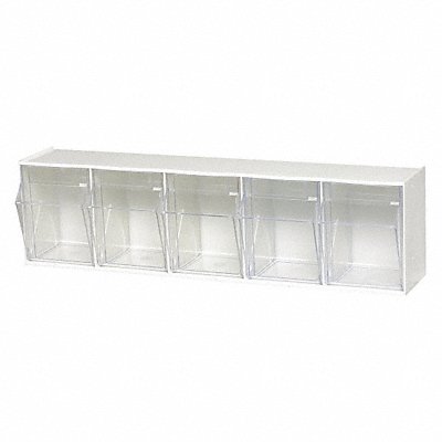 QUANTUM STORAGE SYSTEMS QTB305WT F1574 Specialty Cabinet White Unf 6 1/2 in