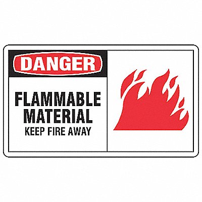 ACCUFORM LCHL004VSP Safety Label 3 1/2 inx5 in Vinyl PK5