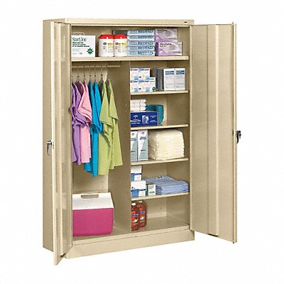 TENNSCO J1878CSAND Storage Cabinet 78 x48 x18 Sand 5Shlv