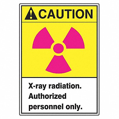 ACCUFORM LRAD607VSP Safety Label 5 inx3 1/2 in Vinyl PK5