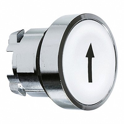 SCHNEIDER ELECTRIC ZB4BA334 Flush Push Button White Non Illuminated 22mm