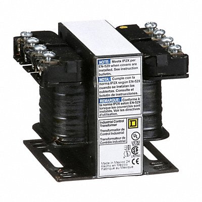 SQUARE D 9070T50D15 Xfmr Control 50Va 240/480V24/120V