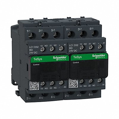 SCHNEIDER LC2D32BD G3490 IEC Magnetic Contactor Reversing 24VDC