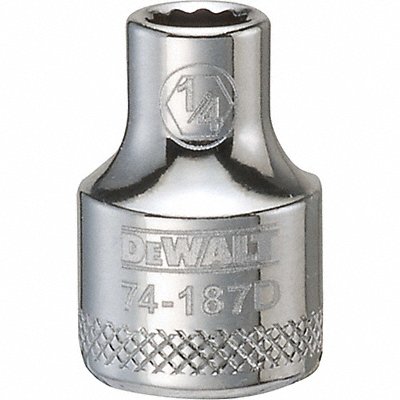 DEWALT DWMT74187OSP Deep Impact Socket 12 Pt 3/8in 1/4in SAE