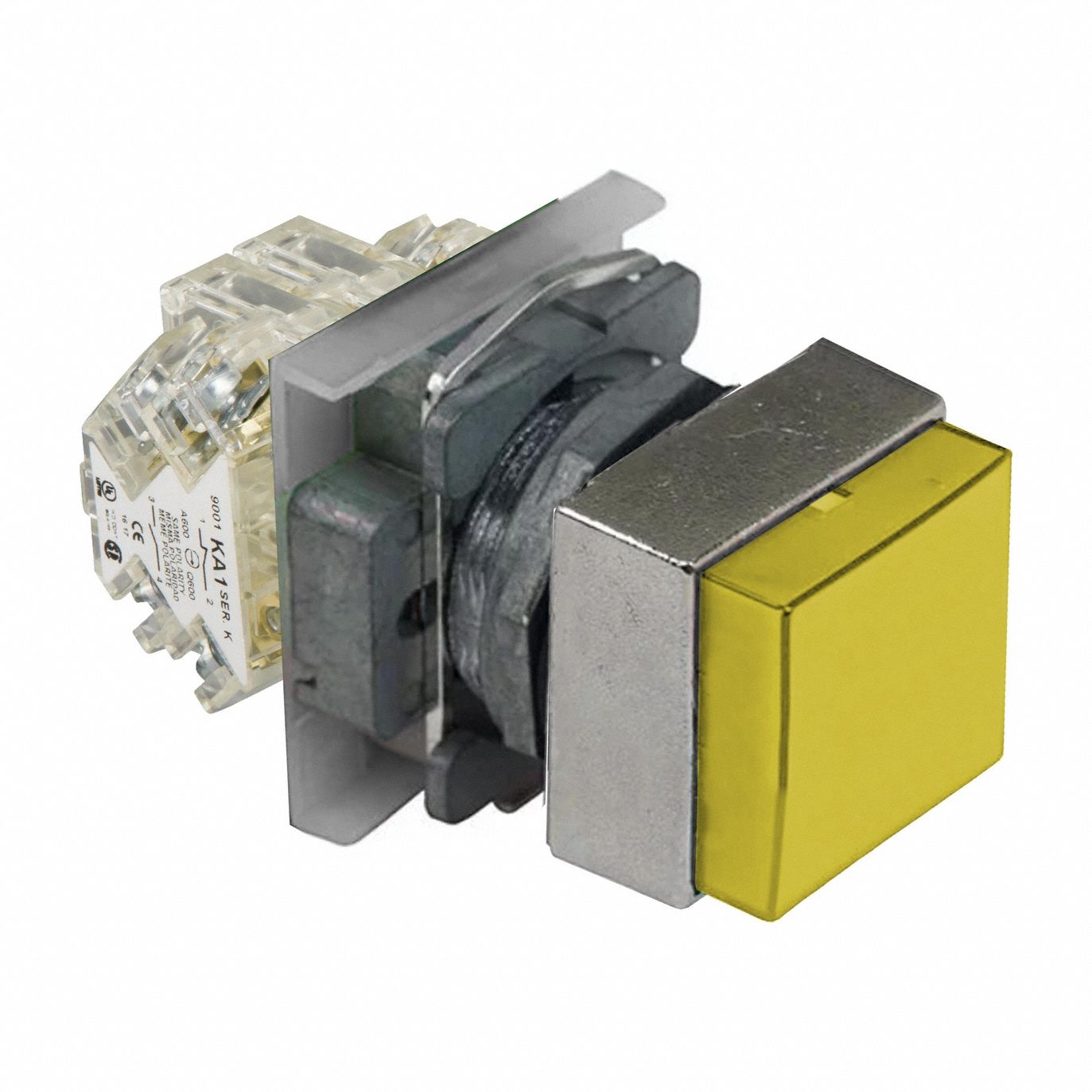 SCHNEIDER ELECTRIC 9001KXRB31LH2 IllumPush Button FullVolt Blue 2NO/2NC
