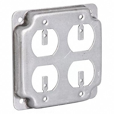 RACO 907C Electrical Box Cover 2-Gang 4 L