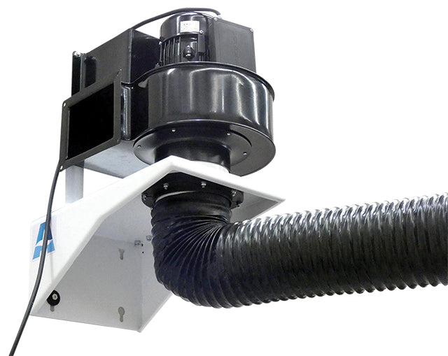 Weldclass 91025FA1 Fume Extractor ALLCLEAR FA25 Wall-Mount Fan Only 2500m2/Hr 1ph/230V with mounting bracket & control box/switch - view 3