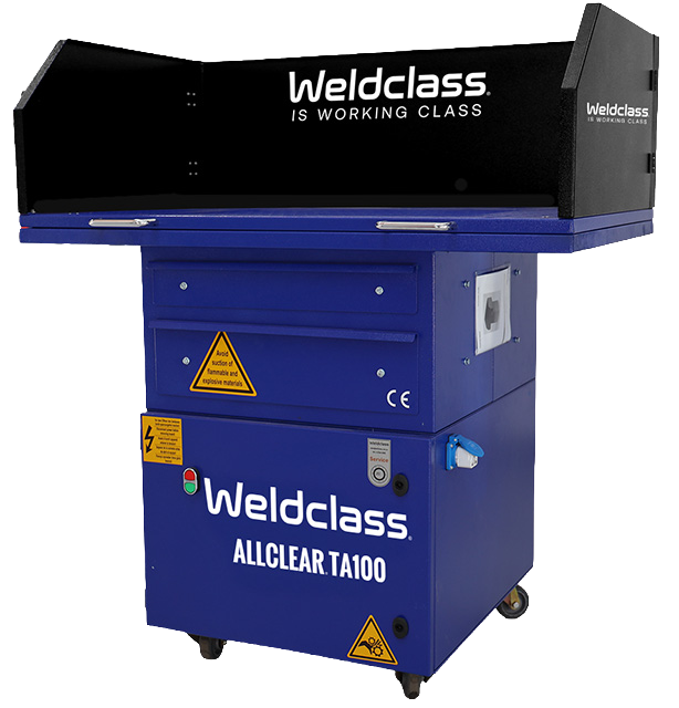 Weldclass 91100TA1 Fume Extraction Grinding/Welding Table ALLCLEAR TA100 Downdraft 1ph/230V