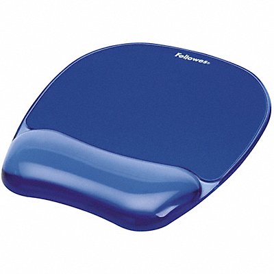 FELLOWES 91141 Mousepad w/Wrist Support Blue