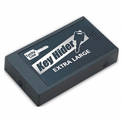 LUCKY LINE PRODUCTS 91201 Magnetic Key Hider Extra Large Black