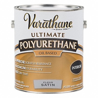 VARATHANE 9132 Polyurethane Clear Satin 1 gal.