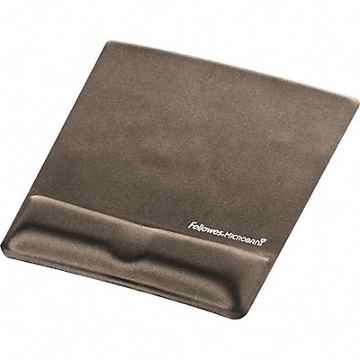 FELLOWES 9184001 Mousepad w/ Wrist Support Graphite