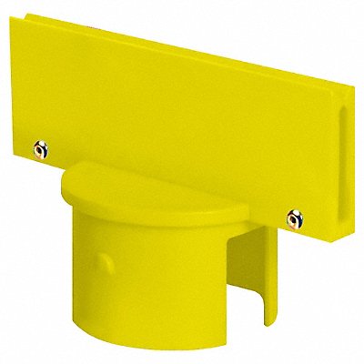 MR. CHAIN 919026 Sign Adaptor 2 H 4 1/2 W Gloss Yellow PK6