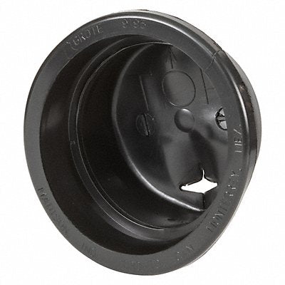 GROTE 91950 Grommet Closed Back 4-1/2 ID PVC Black