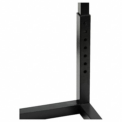 CARLISLE 926003 Adjustable Single-Sided Sneeze Guard 60 Blk