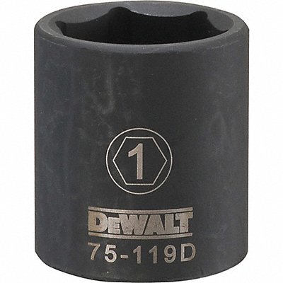 DEWALT DWMT75119OSP Drive Impact Socket 6PT 1/2in 1in SAE