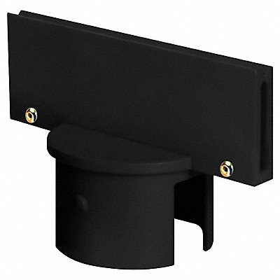 MR. CHAIN 927036 Sign Adaptor 2 1/2 H Gloss Black PK6