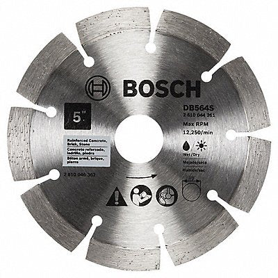 BOSCH DB564S 5 SEG DIA BLADE FOR HARD MAT