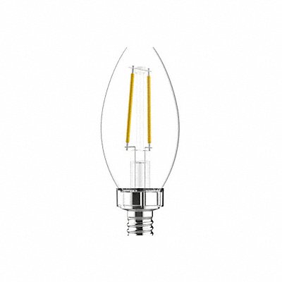 GE LAMPS LED4DFBCC2PK LED 3.5 W B10 Candelabra Screw (E12) PK2