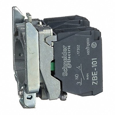 SCHNEIDER ELECTRIC ZB4BZ103TQ Contact Block Black 2NO 22 mm ZB4