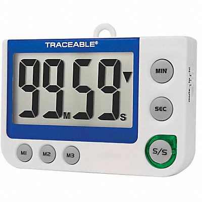 TRACEABLE 5013 Digital Timer Count Down Count Up 100min