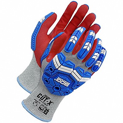 BDG 99197966 Coated Gloves XS Gray PR