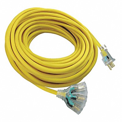 GRAINGER 9AD35ID Ltd Ext Crd 100ft 12Ga 15A SJTW Yel