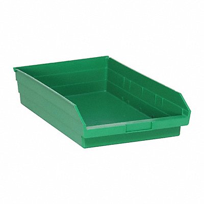 QUANTUM STORAGE SYSTEMS QSB110GN F0620 Shelf Bin Green Polypropylene 4 in