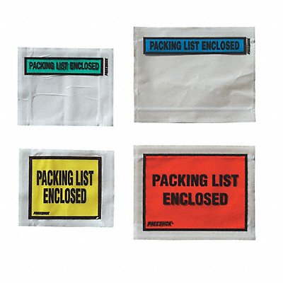 GRAINGER 4UDP6 Packing List Blue PK1000