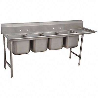 ADVANCE TABCO 9449624R Regaline Sink Square 24 x24 x12