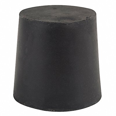 GRAINGER RST5S Stopper Sz 5 23 mm BDia Black 0 PK24