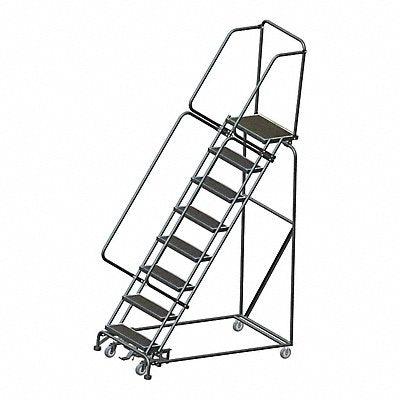 BALLYMORE WA083214R Slope Lockstep Roll Ladder Steel 80 In.H