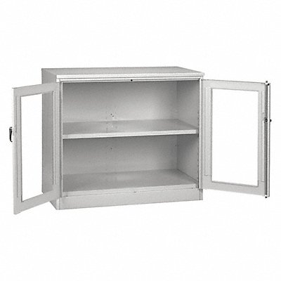 TENNSCO CVDJ2442SULIGHTGREY Storage Cabinet 42 x48 x24 LtGry 2Shlv