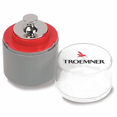 TROEMNER 70134 Weight Cylinder 1kg Alloy 8 SS Class 4