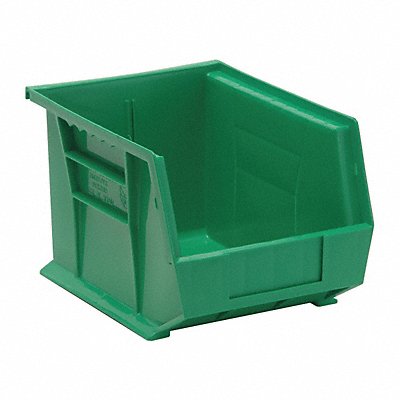 QUANTUM STORAGE SYSTEMS QUS239GN F0604 Hang and Stack Bin Green PP 7 in