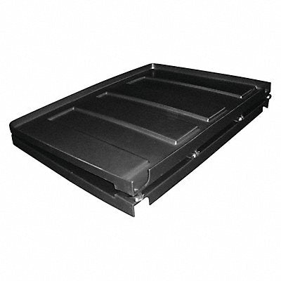GRAINGER 17LIDBLACK Truck Lid Black Fits 45-9/10 cu ft.