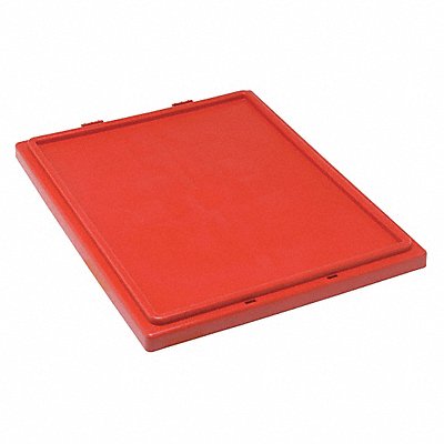QUANTUM STORAGE SYSTEMS LID191RD E1888 Lid Red Polyethylene 19 1/2 in