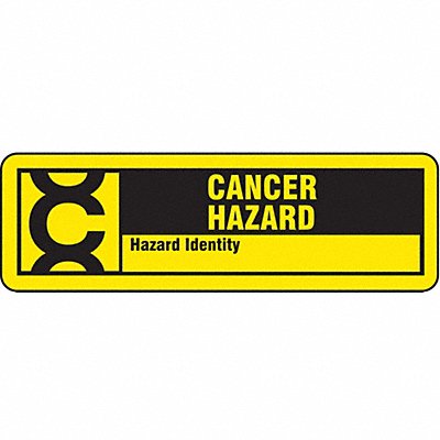 HARRIS INDUSTRIES LB132289 Label 7/8in x 2.875in Paper PK500