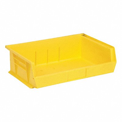 QUANTUM STORAGE SYSTEMS QUS245YL F0606 Hang and Stack Bin Yellow PP 5 in
