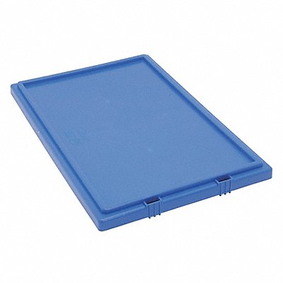 QUANTUM STORAGE SYSTEMS LID241BL E1891 Lid Blue Polyethylene 24 3/16 in